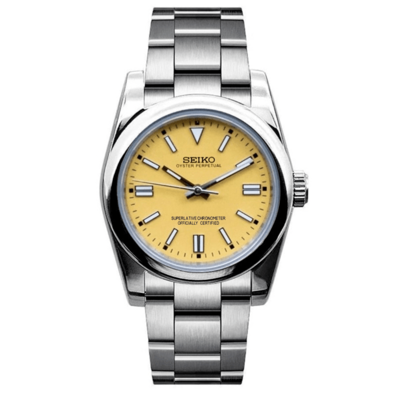 OYSTEIKO | Sunny Yellow Dial (36 / 39mm) - WATCHBRICK