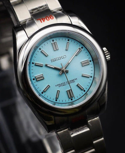 OYSTEIKO | Tiffany Blue Dial (36 / 39mm) - WATCHBRICK