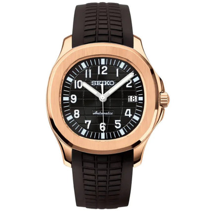 Rose Night Aquanaut – Seiko NH35 Mod - WATCHBRICK