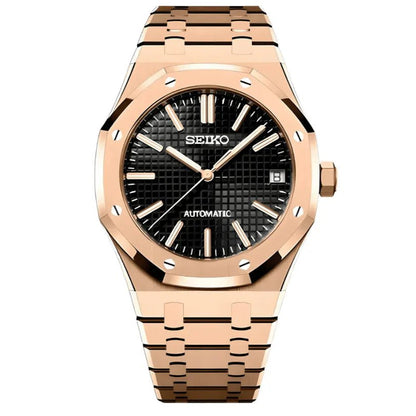 Rose Shadow – NH35 Royal Oak Seiko Mod - WATCHBRICK
