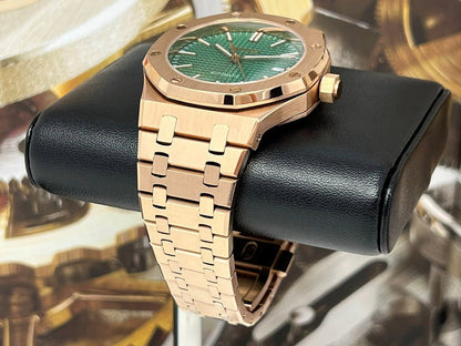 Rose Shadow – NH35 Royal Oak Seiko Mod - WATCHBRICK