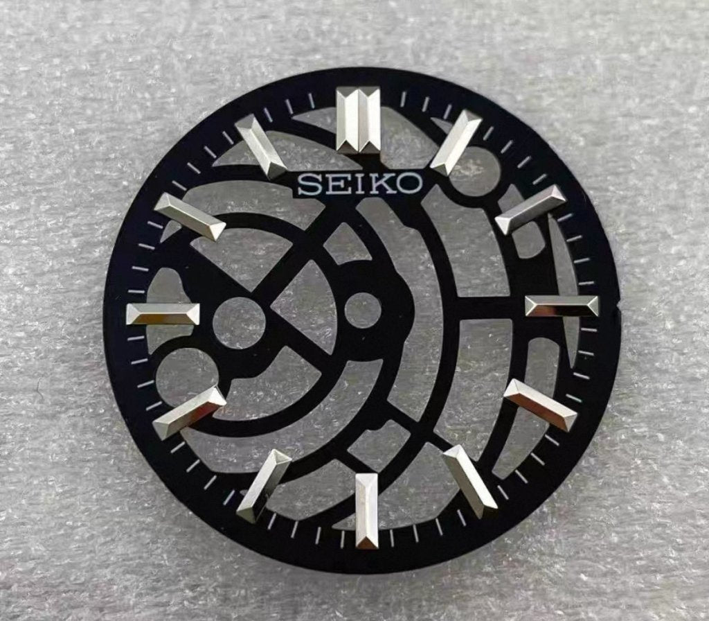 SEIKOAK | Black Skeleton "Shadow Core" - WATCHBRICK