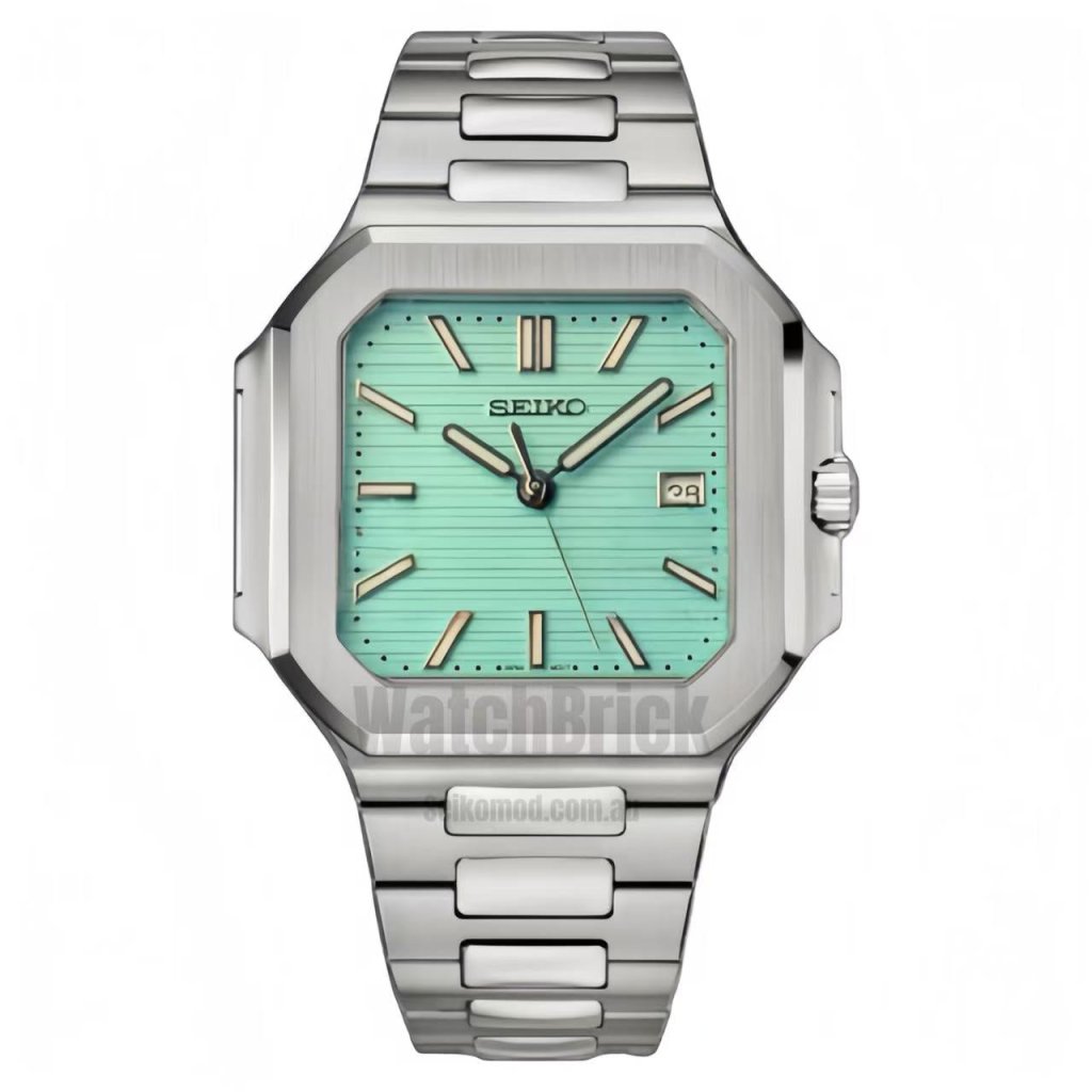 SEIKOCUB | Silver "Tiffany Mint Brick" - WATCHBRICK