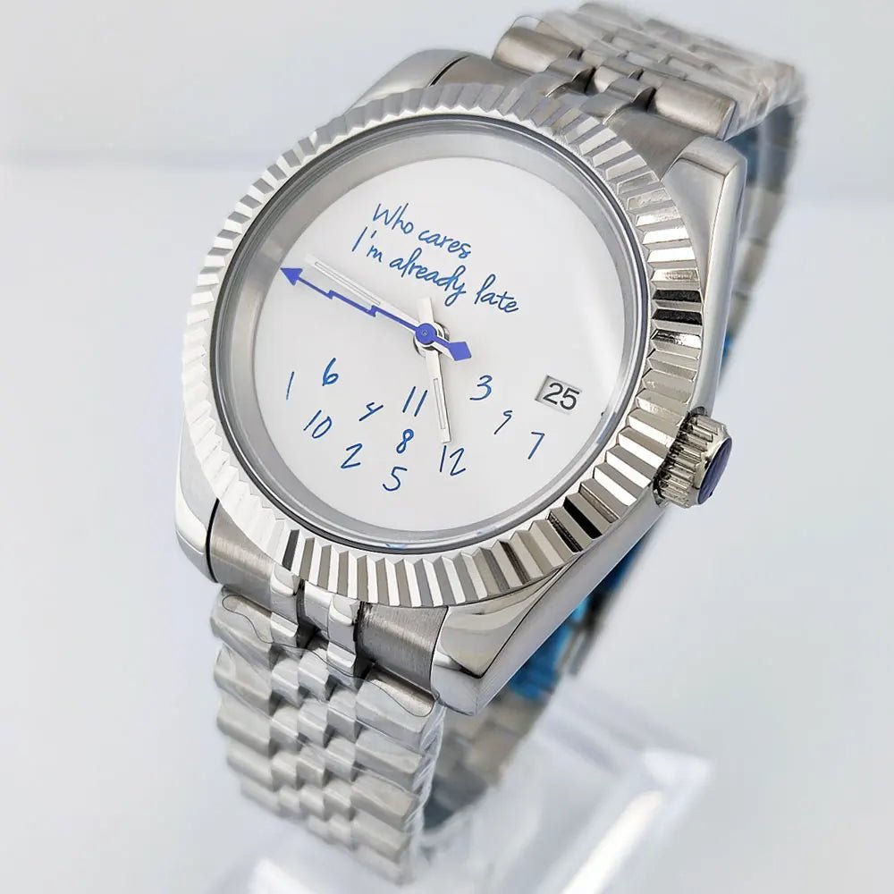 SEIKOJUST | I'm Already Late Edition NH35 - WATCHBRICK