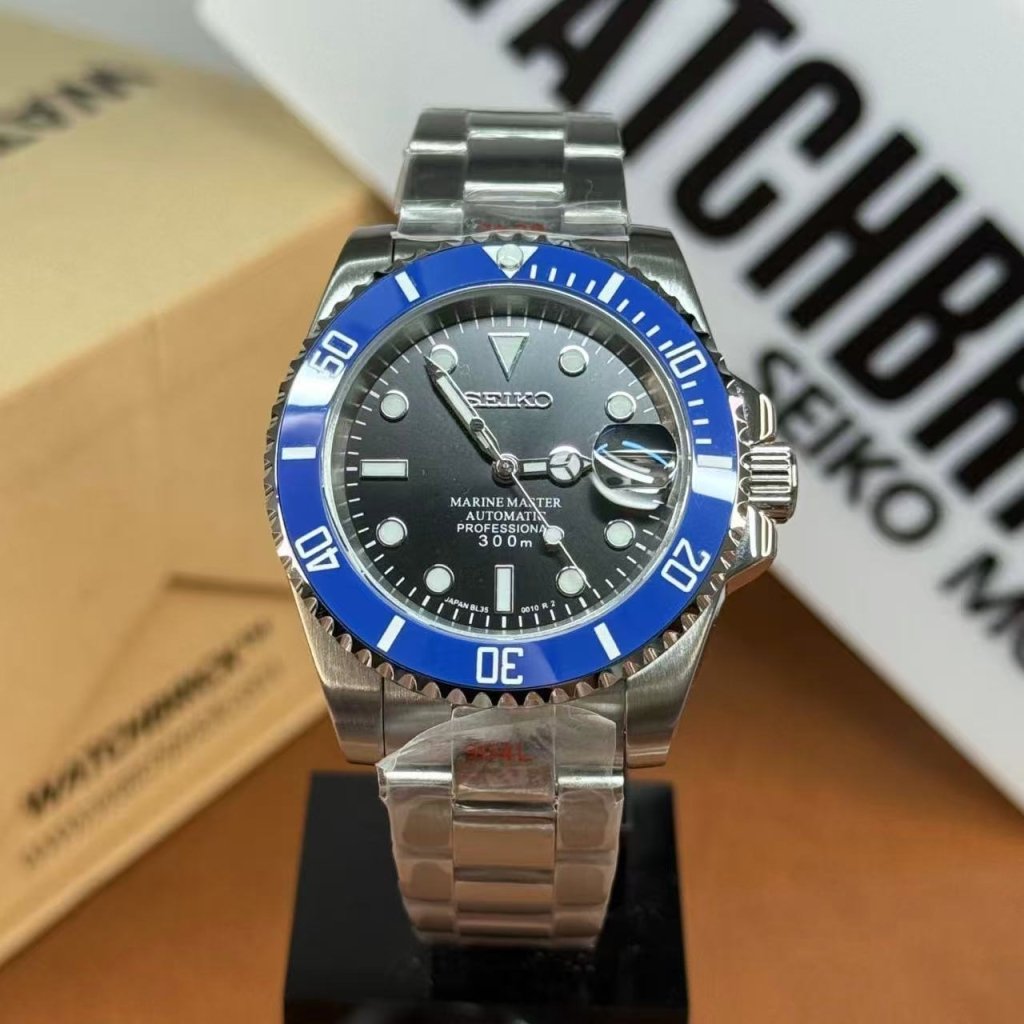 SEIKOSUB | MarineMaster Blue Bezel - WATCHBRICK