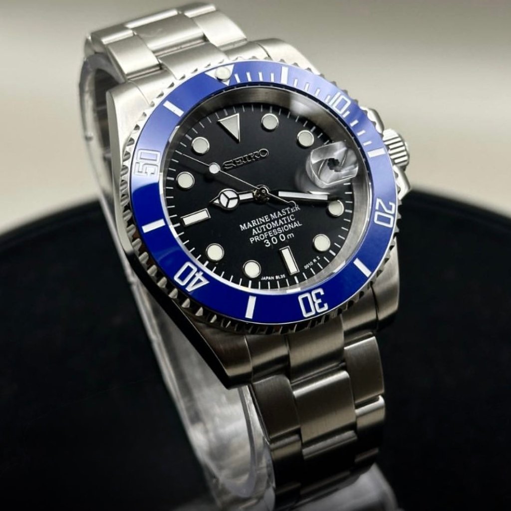 SEIKOSUB | MarineMaster Blue Bezel - WATCHBRICK