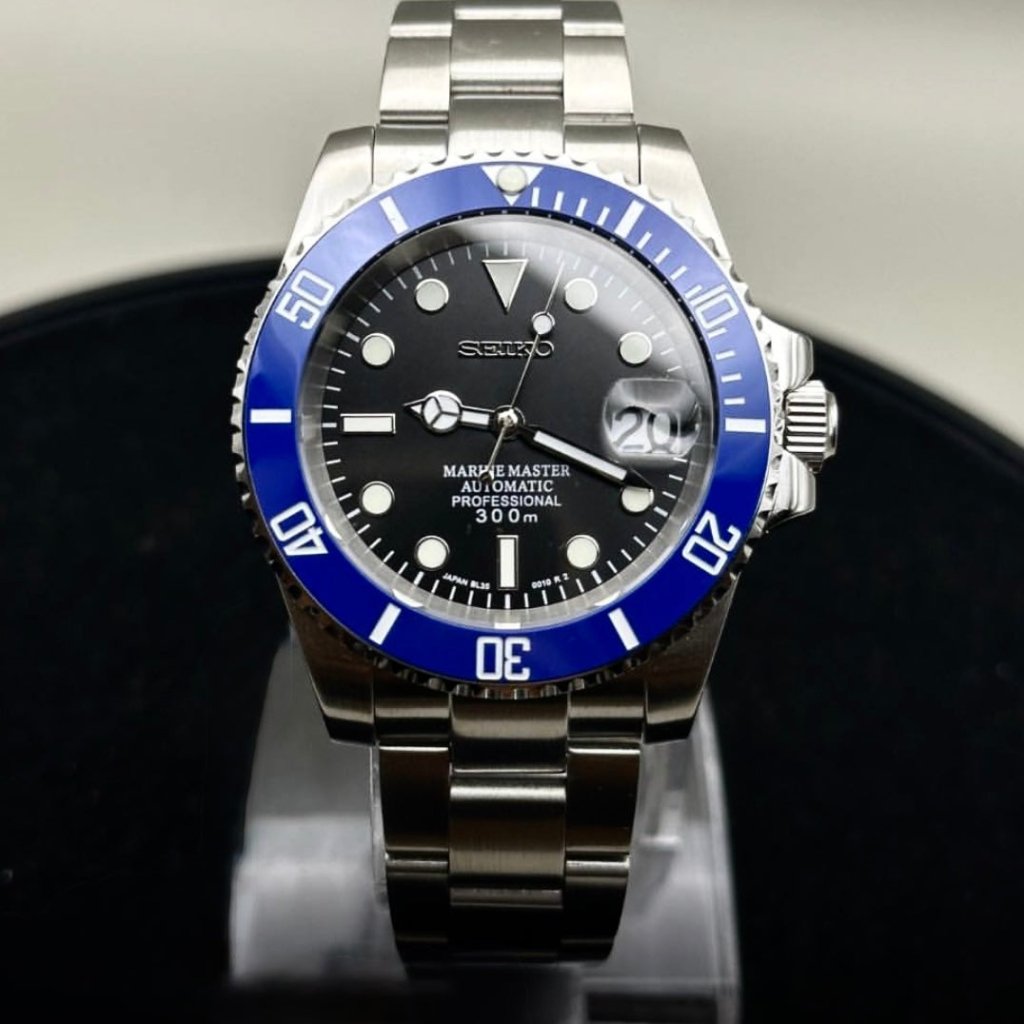 SEIKOSUB | MarineMaster Blue Bezel - WATCHBRICK