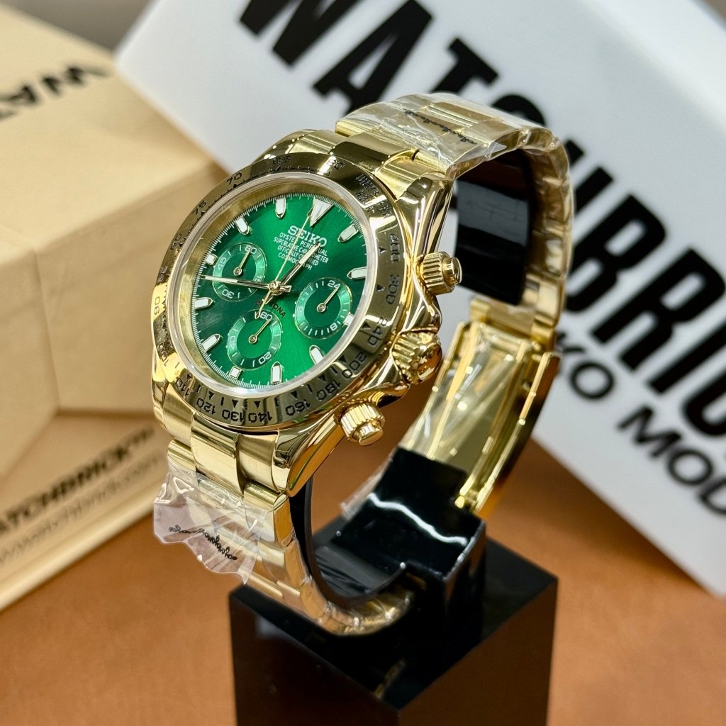 SEIKOTONA | John Mayer Gold VK63 Chrono - WATCHBRICK