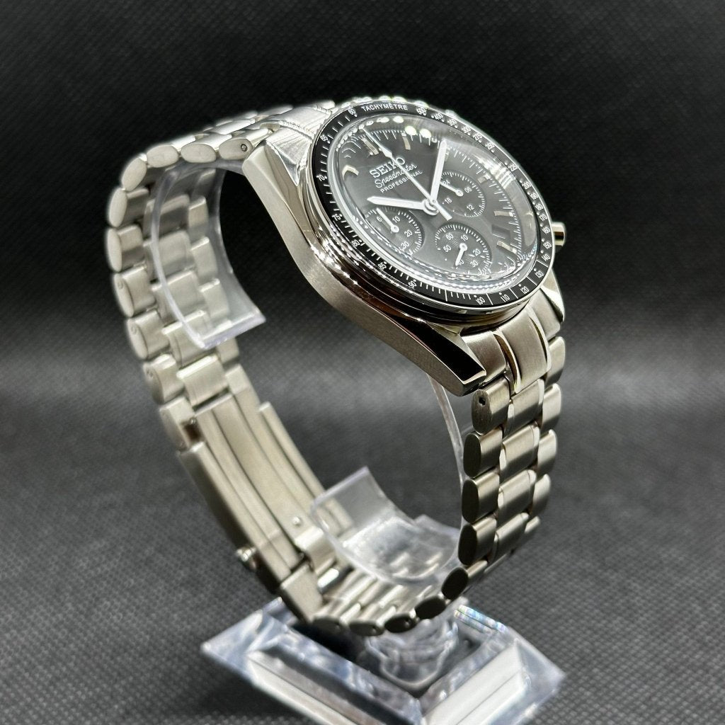 Speedmaster Black Edition | VK63 Seiko Chronograph - WATCHBRICK
