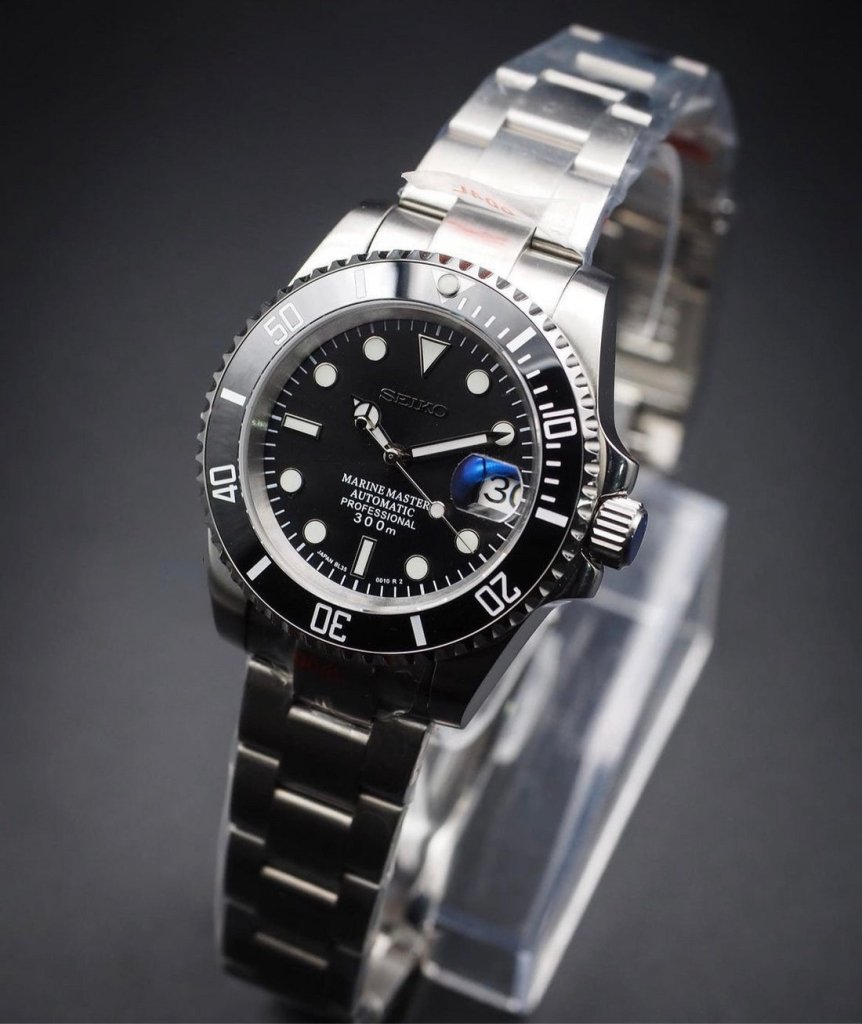 SUBMOD | Black Sub NH35 Automatic - WATCHBRICK