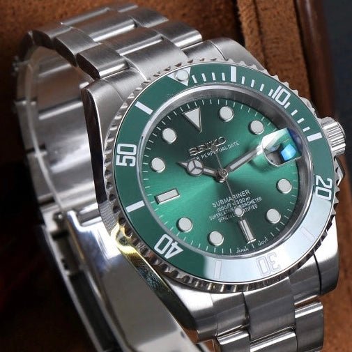 SUBMOD | Hulk NH35 Green Dial - WATCHBRICK