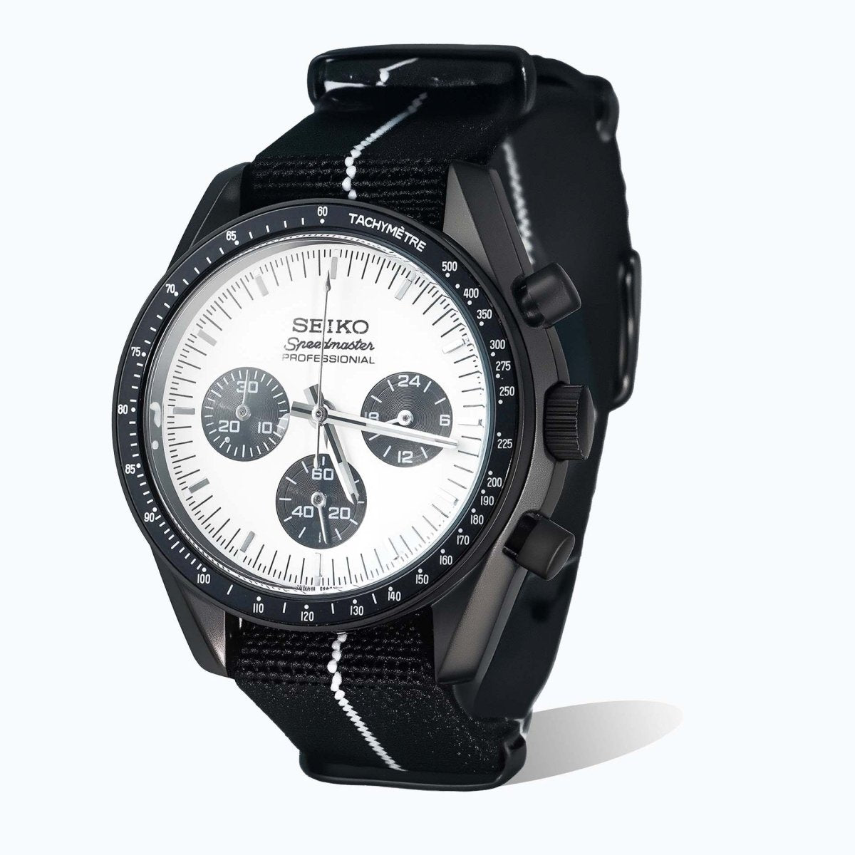 Three - Eye Panda – VK63 Seiko Chronograph - WATCHBRICK