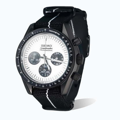 Three - Eye Panda – VK63 Seiko Chronograph - WATCHBRICK