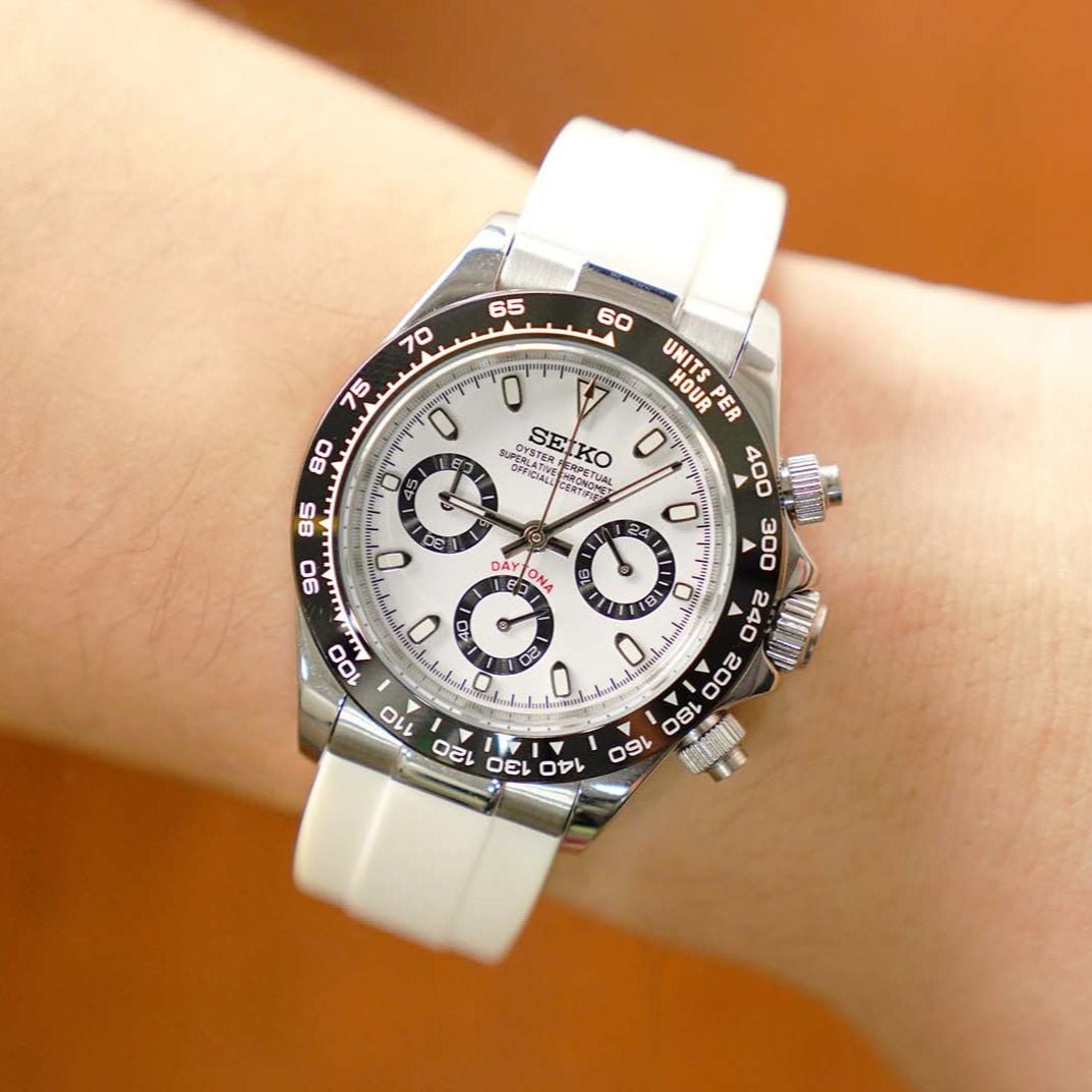 VK63 Chrono – Black Panda - WATCHBRICK